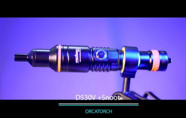 OrcaTorch 虎鯨手電筒 D530V+Snoot 開箱影片 Unbox